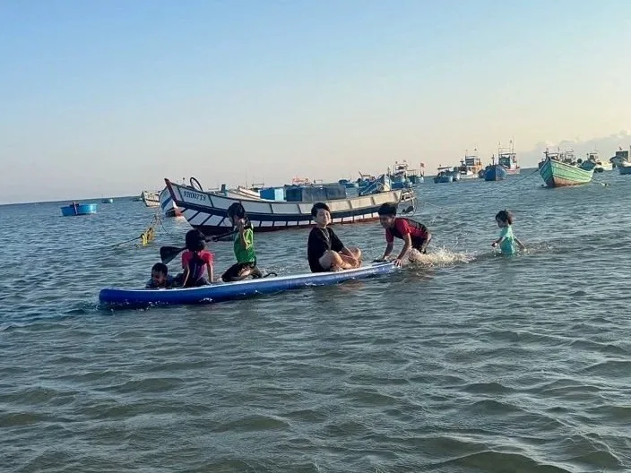 Chèo Sup biển Hòn Đỏ